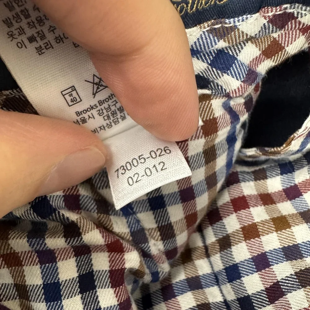 Brooks Brothers Corduroy Pants Mens 34x30 Navy Blue Elliot Pleated Cuffed Cotton